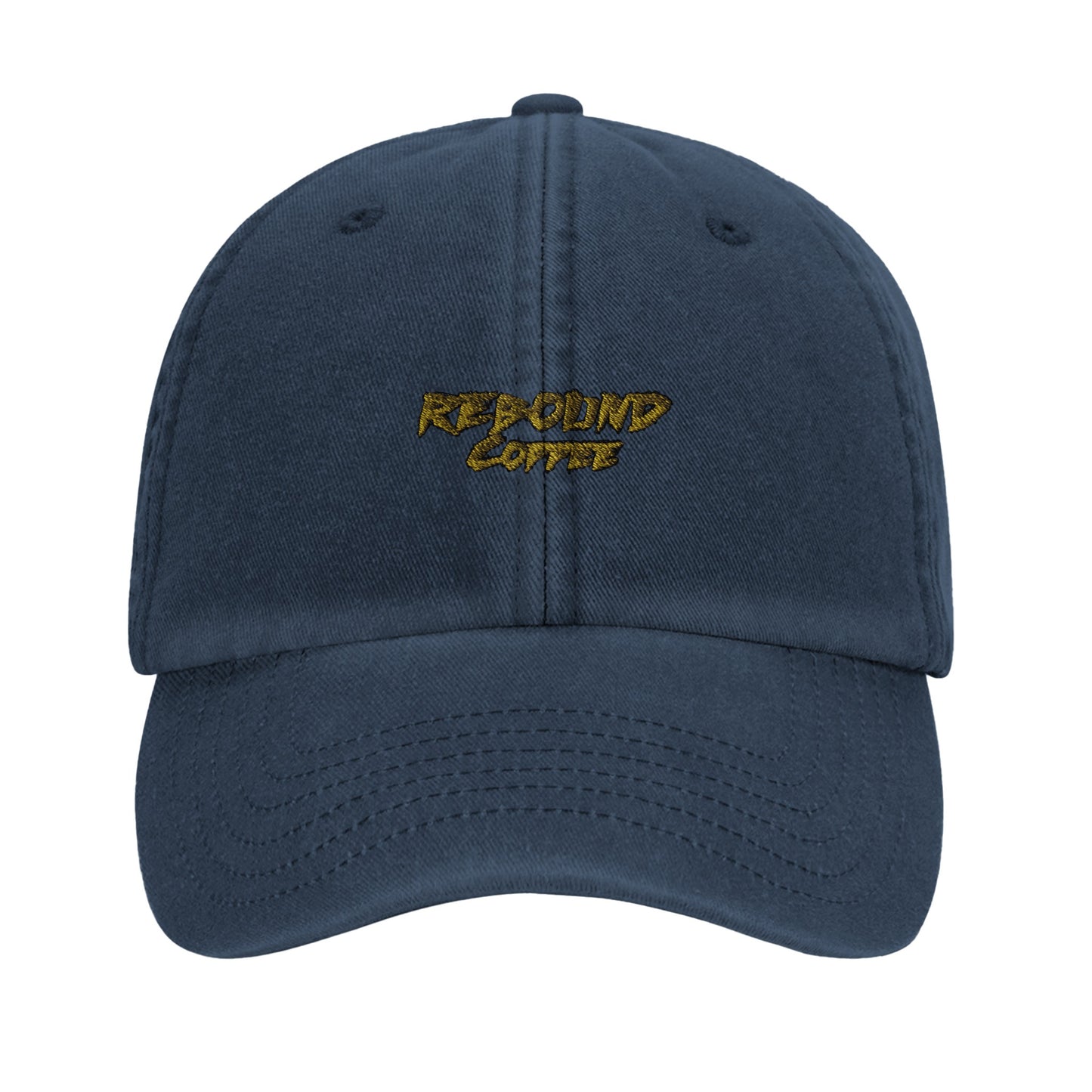 Rebound Coffee Vintage Cotton Cap – classic washed cotton cap with embroidered logo