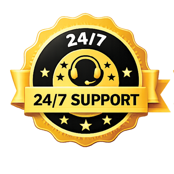 24/7 Support