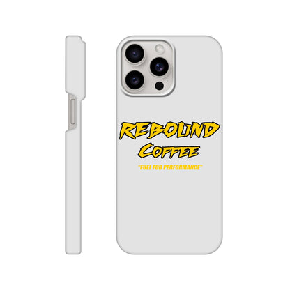 Rebound Coffee Daily Carry Apple iPhone Case – durable protective phone case