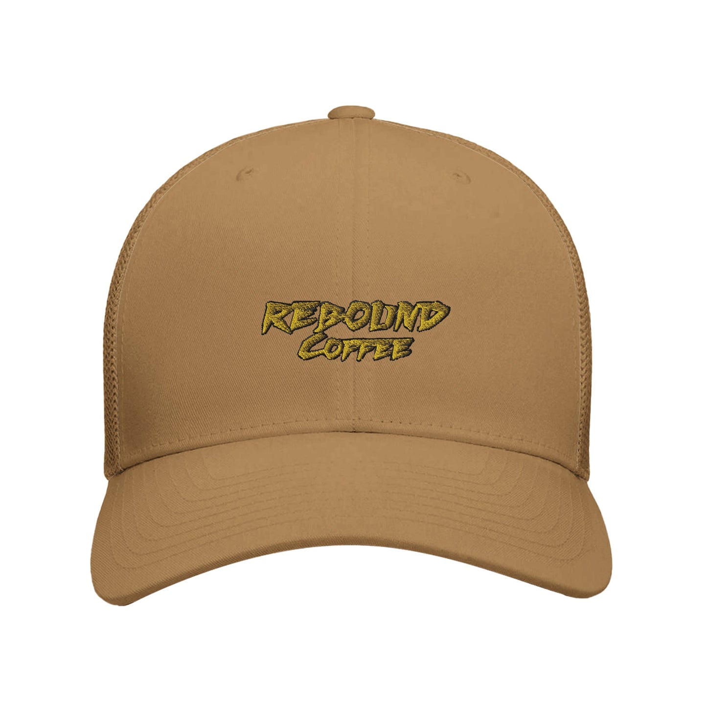Rebound Coffee Core Crew Cap – classic adjustable cap with embroidered logo