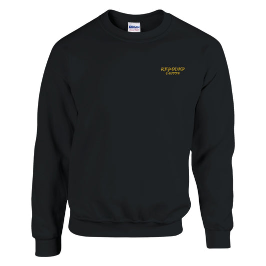 Rebound Coffee Core Crew Sweatshirt – premium hoodie with embroidered logo