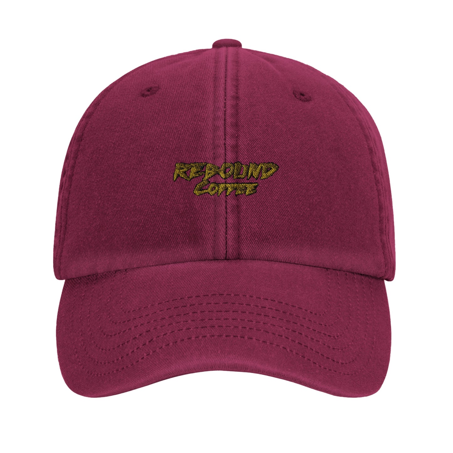 Rebound Coffee Vintage Cotton Cap – classic washed cotton cap with embroidered logo