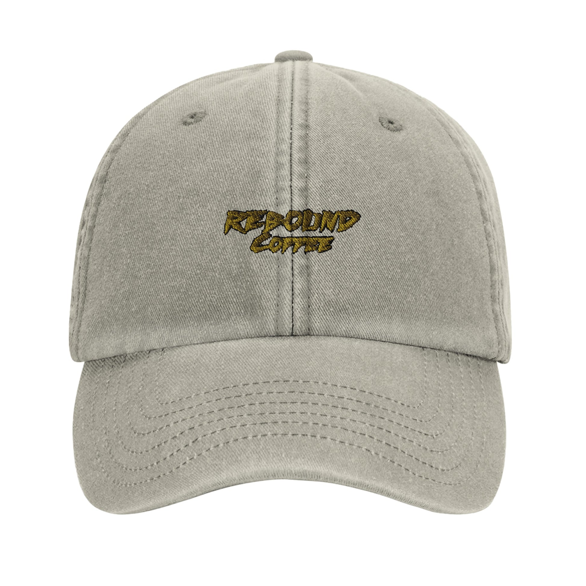 Rebound Coffee Vintage Cotton Cap – classic washed cotton cap with embroidered logo
